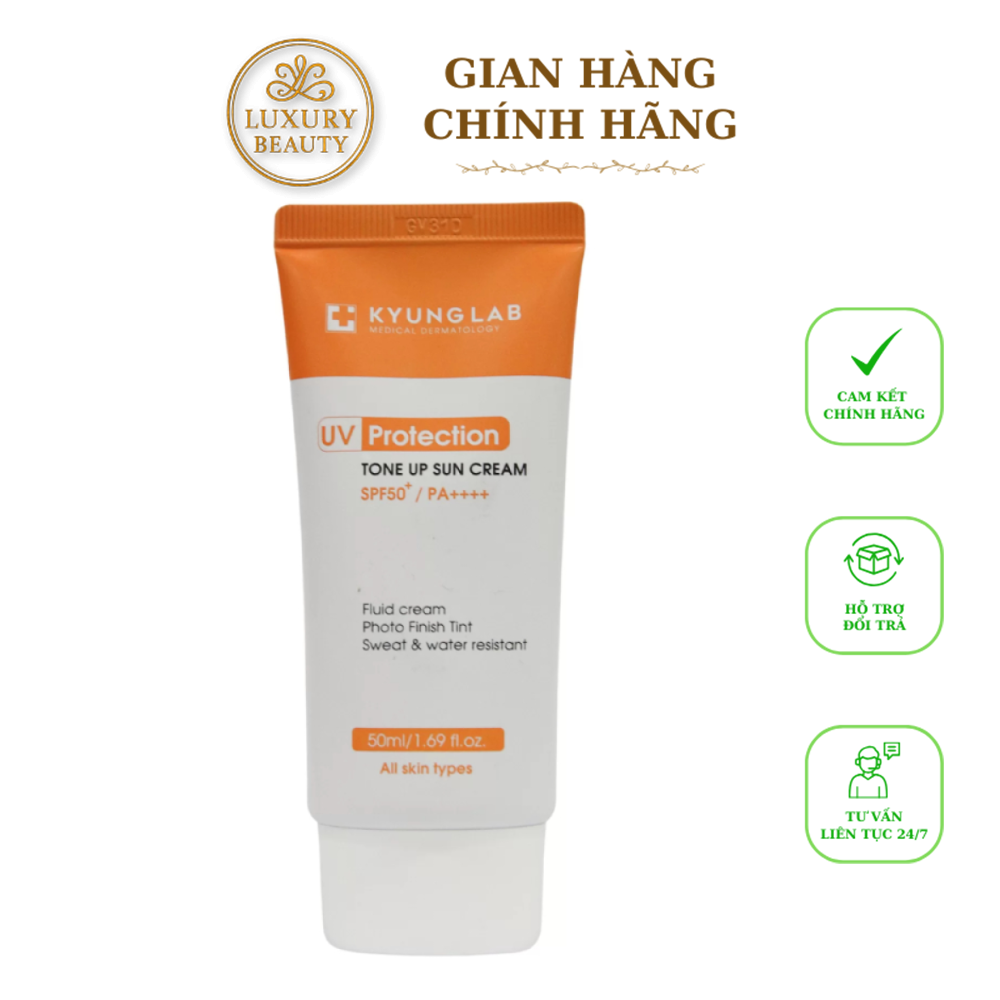 Kem Chống Nắng Nâng Tone Kyung Lab UV Protection Tone Up Sun Cream SPF50+ PA++++ Hàn Quốc 50ml