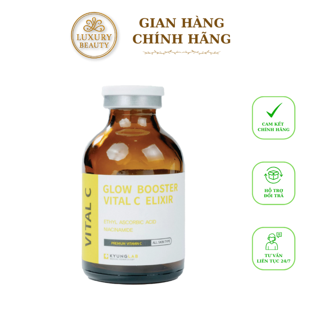 Tinh Chất Kyung Lab Glow Booster Vital C Elixir Của Hàn Quốc 30ml