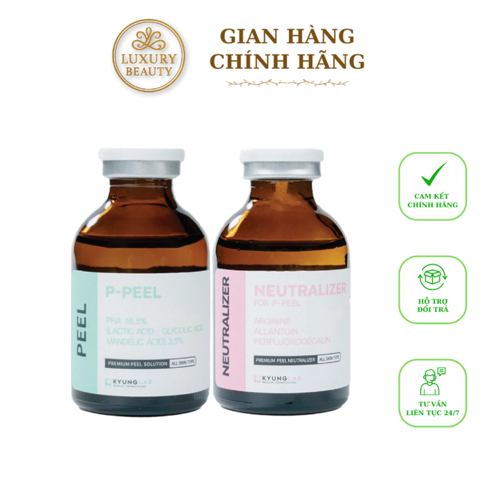 Tinh Chất Thay Da Sinh Học Kyung lab P-Peel + Neutralizer Hàn Quốc 30ml