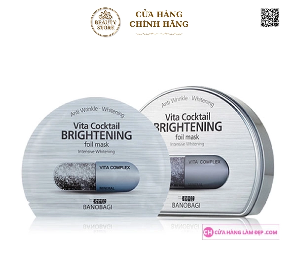 Mặt Nạ Thiếc BANOBAGI Vita Cocktail Age Foil Mask
