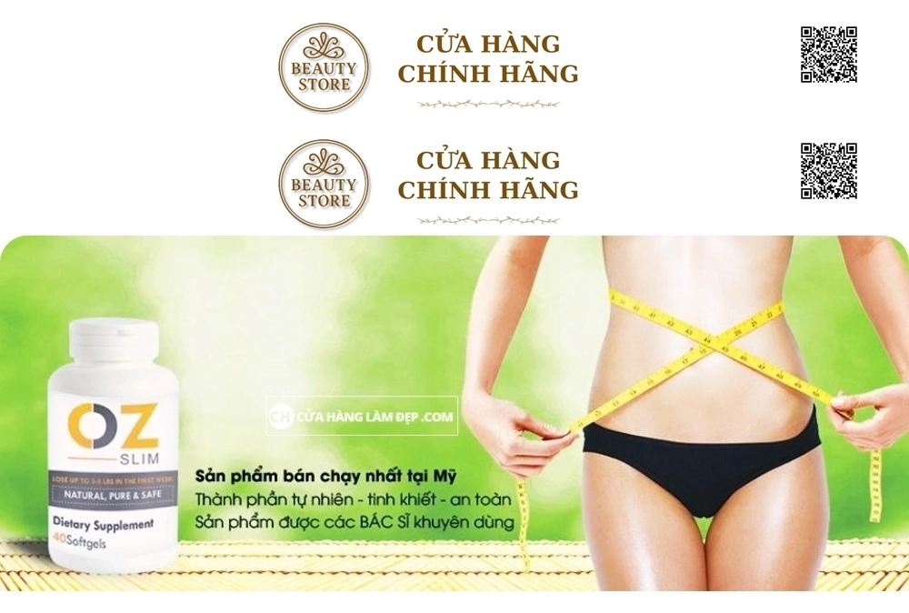 Viên uống giảm cân OZ SLIM (40 Viên)