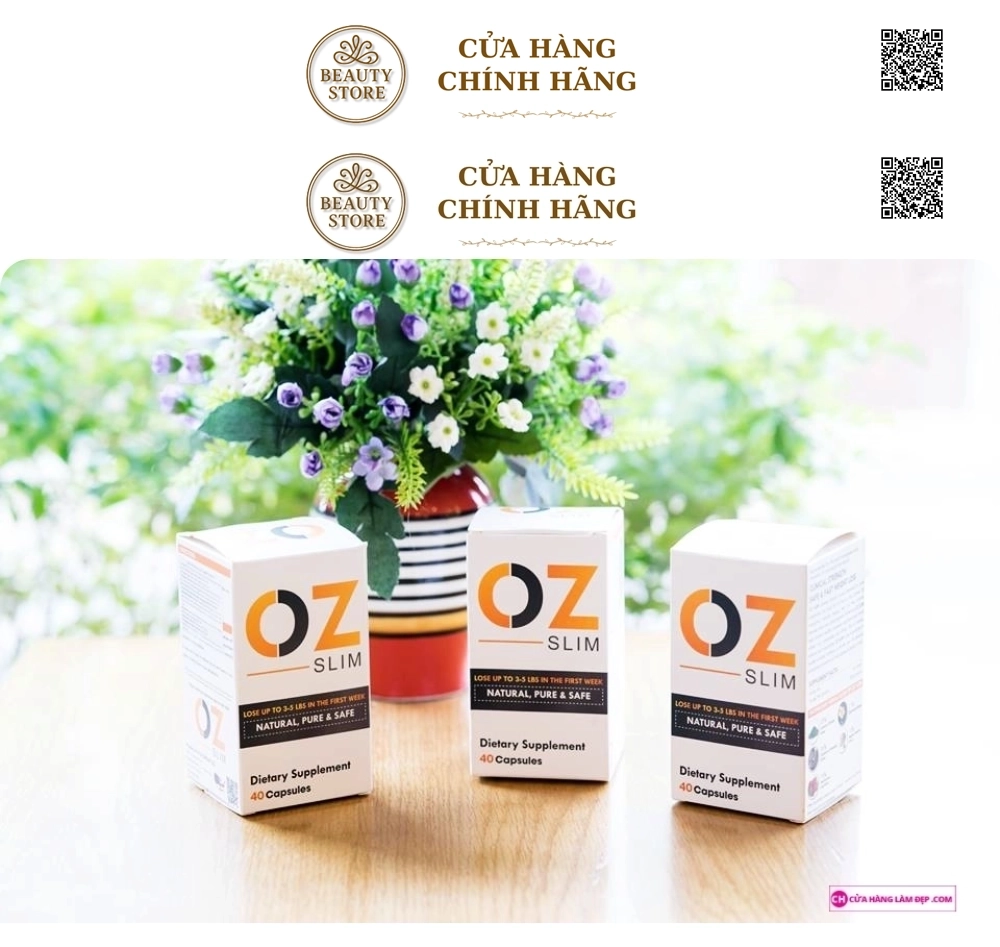 Viên uống giảm cân OZ SLIM (40 Viên)