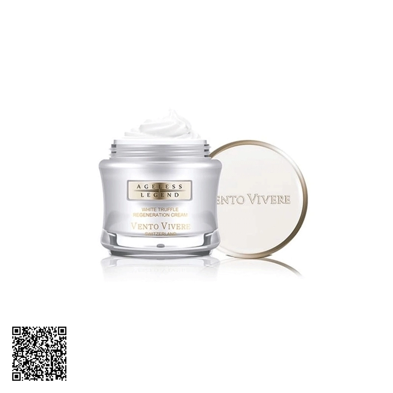 Kem White Truffle Regeneration Cream Vento Vivere Phục Hồi Tái Tạo Da Nấm Trắng Thụy Sĩ