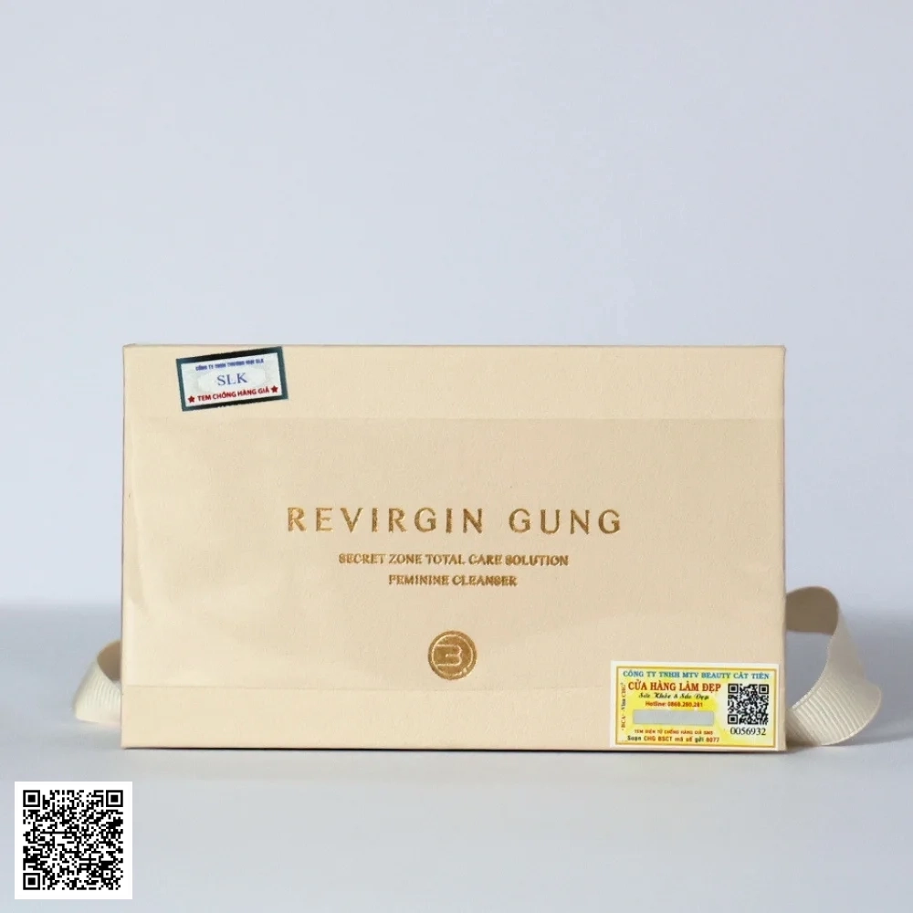 Viên đặt se khít, trẻ hóa âm đạo Revirgin Gung BQCELL Hàn Quốc