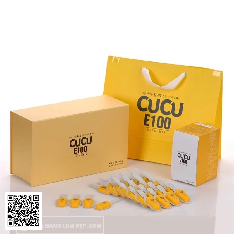 Tinh nghệ Nano Cucu E100 Curcumin Hàn Quốc