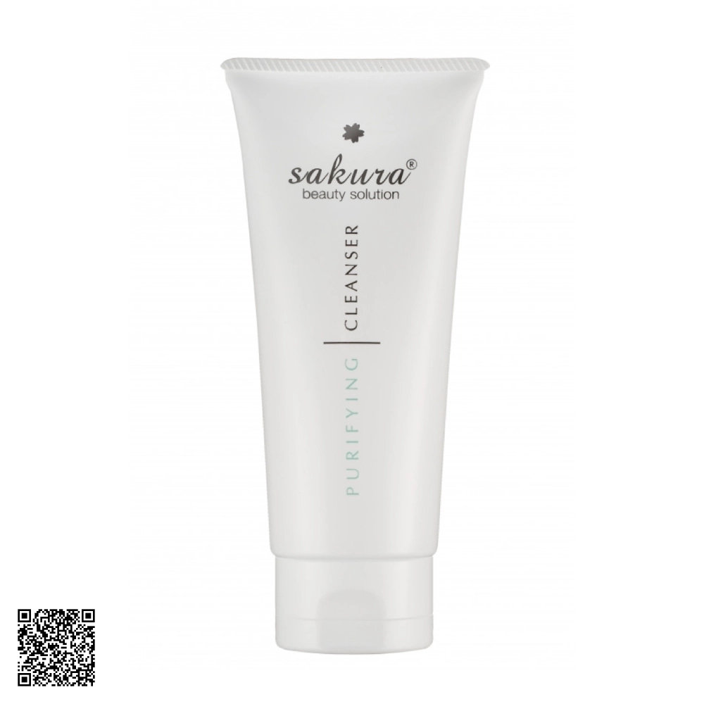 Sữa Rửa Mặt Chăm Sóc Da Nhờn Mụn Sakura Purifying Cleanser Nhật Bản 100ml