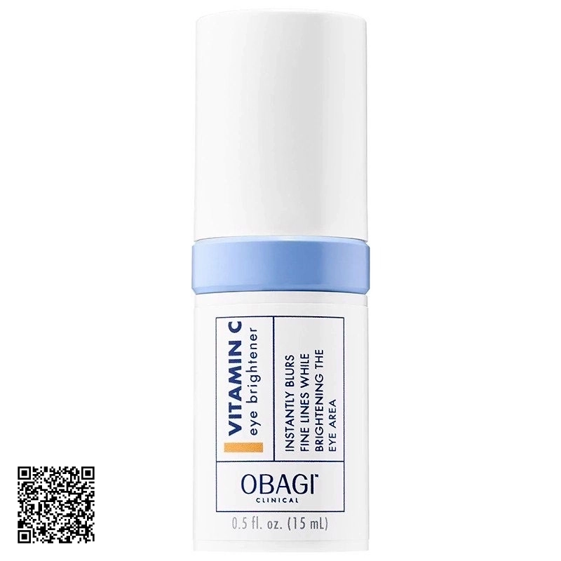 Serum Sáng Da Giảm Thâm Mắt Obagi Clinical Vitamin C Eye Brightener Mỹ 15ml