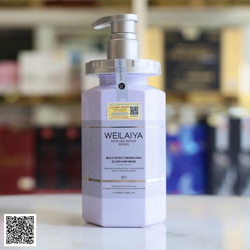 Dầu Hấp Weilaiya Perfume Repair Series Phục Hồi Tóc Đa Tầng Từ Trung Quốc 450ml