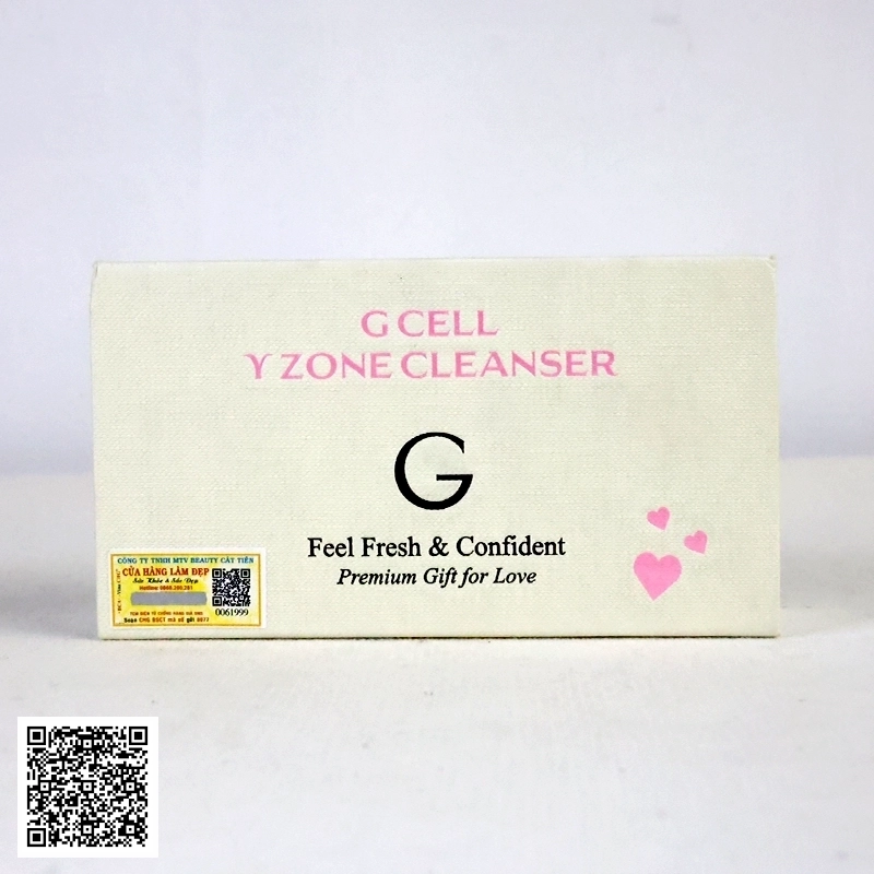 Viên Đặt Se Khít Gcell Y Zone Cleanser Feel Fresh & Confident Từ Hàn Quốc 15 Viên