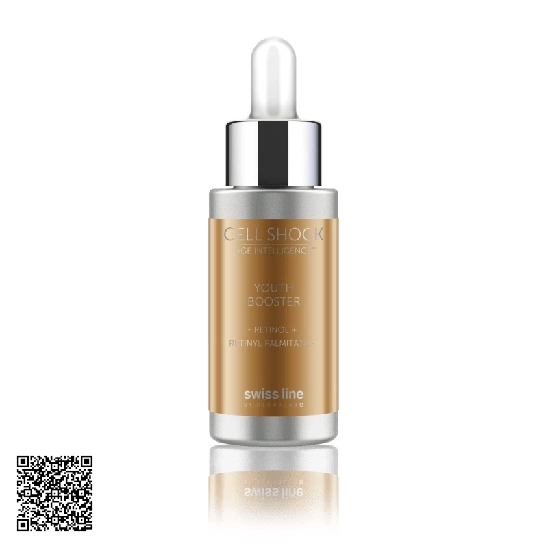 Tinh Chất Trẻ Hóa Da Swissline Cell Shock Age Intelligence Youth Booster Từ Thuỵ Sĩ 20ml