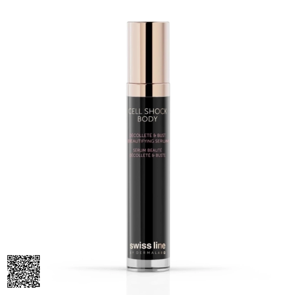 Serum Làm Săn Ngực Swissline Cell Shock Body Decollete & Bust Beautifying Serum Từ Thuỵ Sĩ 50ml