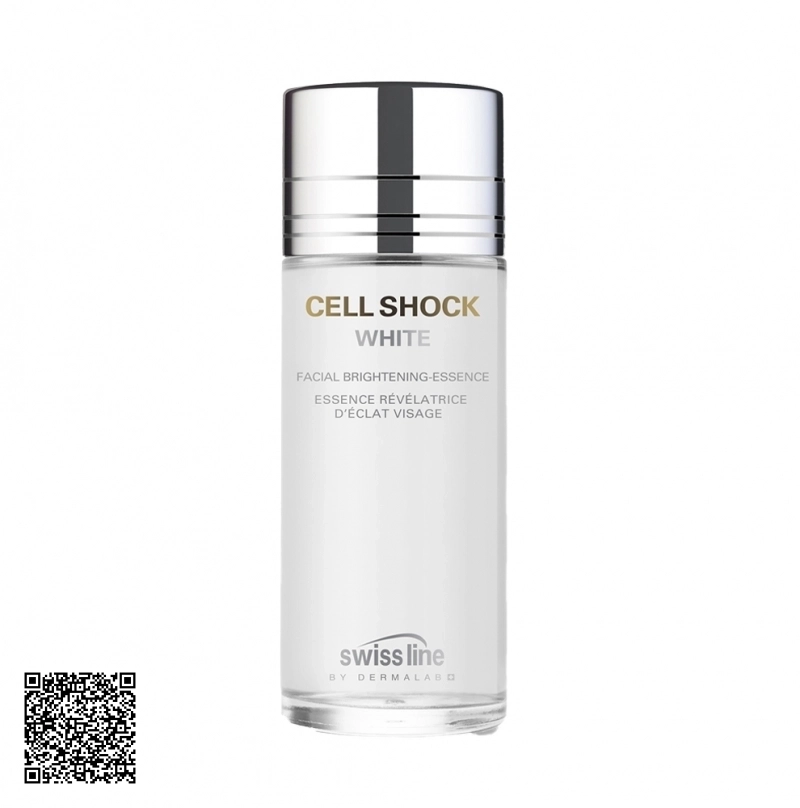 Tinh Chất Dưỡng Trắng Da Swissline Cell Shock White Facial Brightening-Essence Từ Thuỵ Sĩ 150ml