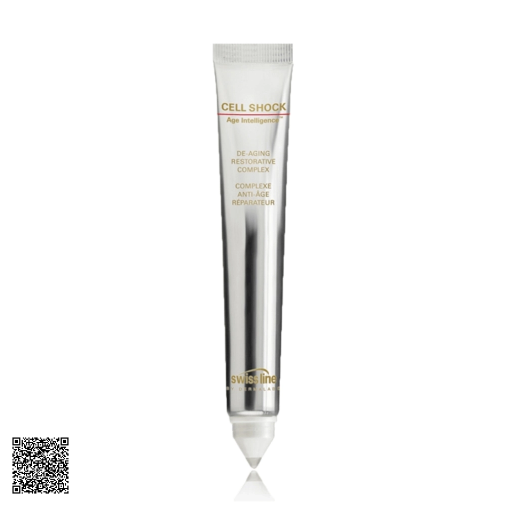 Tinh Chất Hỗ Trợ Ngừa Lão Hóa Swissline Cell Shock Age Intelligence De-Aging Restorative Complex Từ Thuỵ Sĩ 25ml