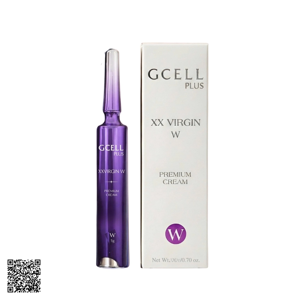 GCell Plus XX Virgin Premium Cream W Kem Làm Hồng Vùng Kín Bikini W5 5g