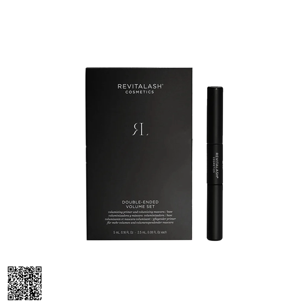 Mascara 2 Đầu Giúp Làm Dày Và Dài Mi RevitaLash Double-ended Volume Set 2.5ml
