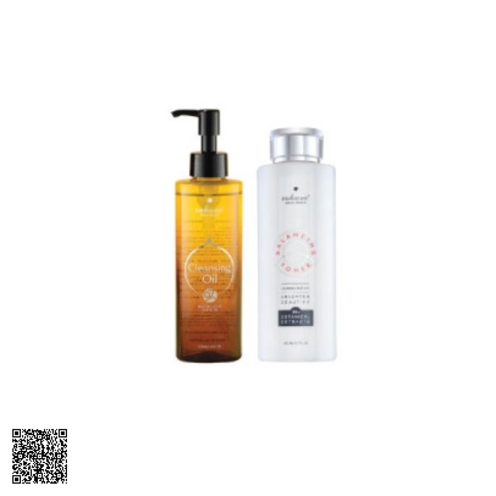 Combo Làm Sạch Dịu Da Combo Sakura Cleansing Oil & Balancing Toner Từ Nhật Bản 2 Món