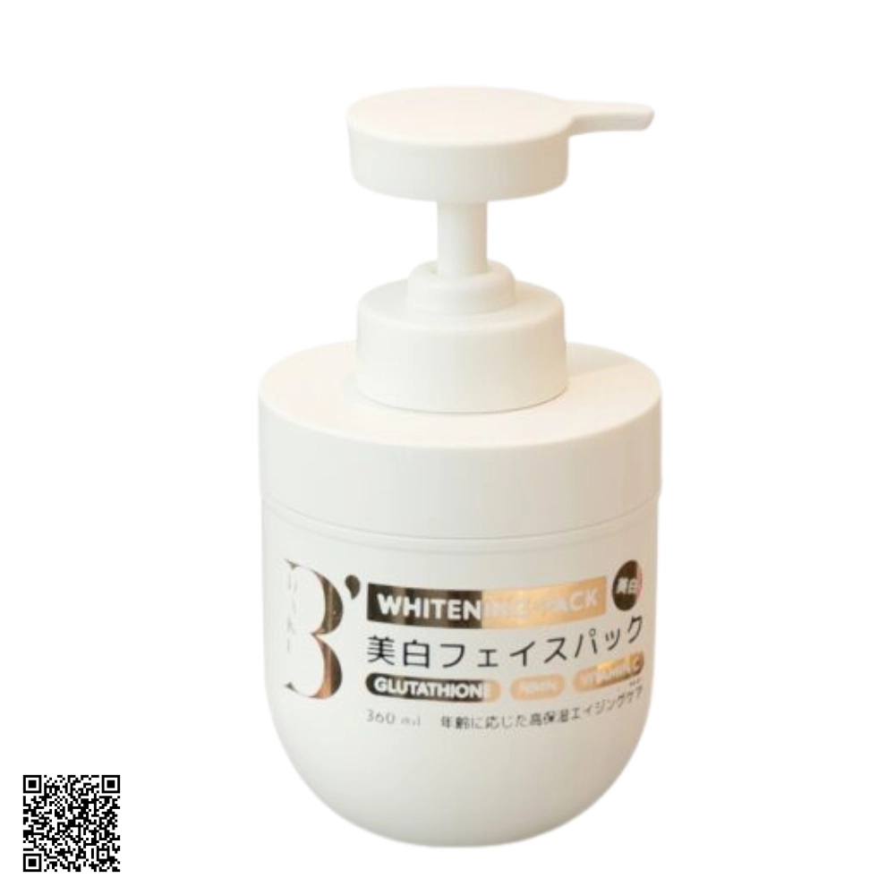 Ủ Trắng B’Haku Whitening Pack Nhật Bản 360ml
