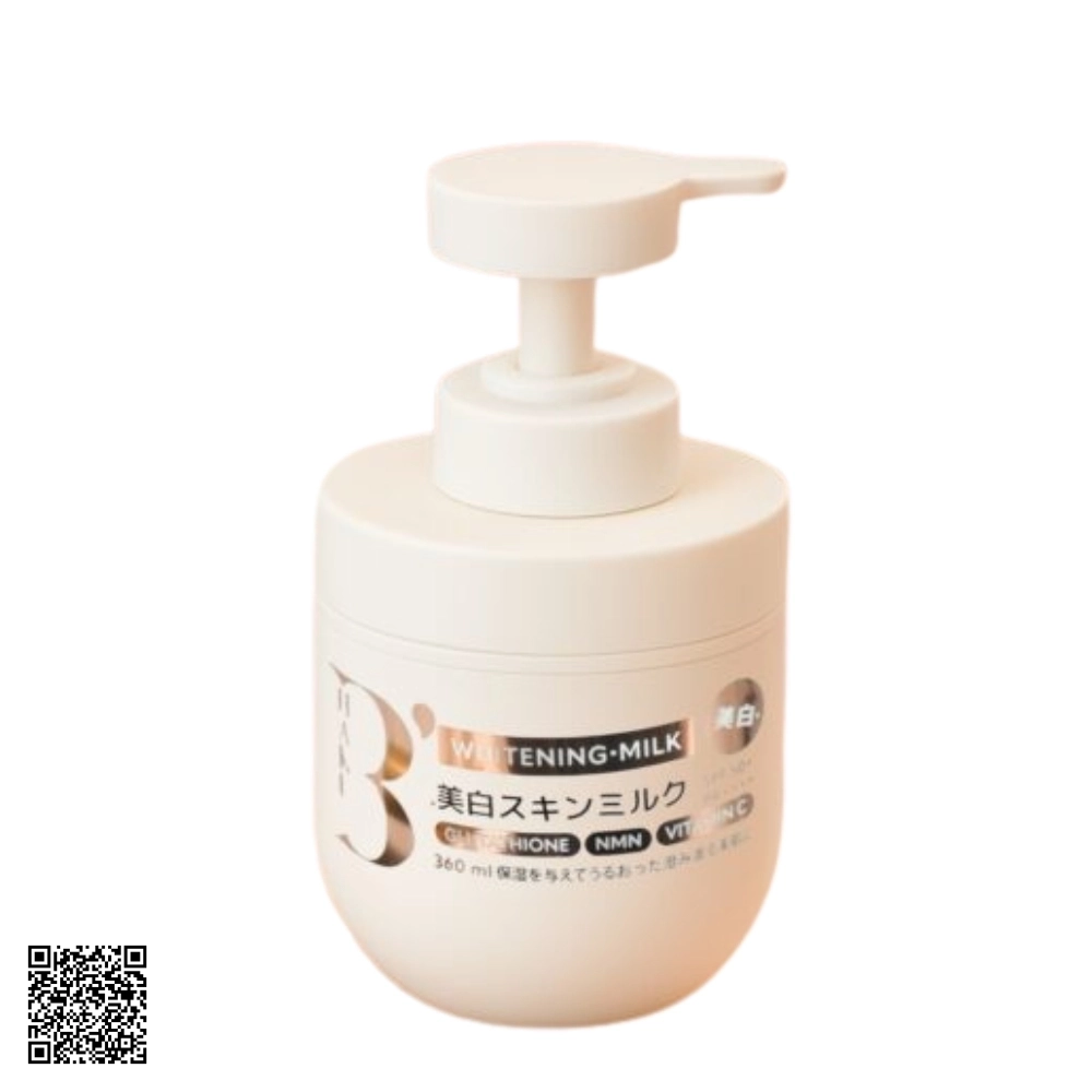 Sửa Dưỡng Thể  B’Haku Whitening Milk Nhật Bản 360ml