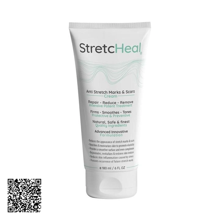 Kem giảm Rạn Da StretcHeal Anti Stretch Marks & Scars 180ml Từ Hoa Kỳ
