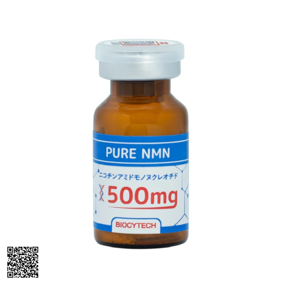 PURE NMN 500MG Biocytech Truyền NMN 1 Lọ Nhật Bản