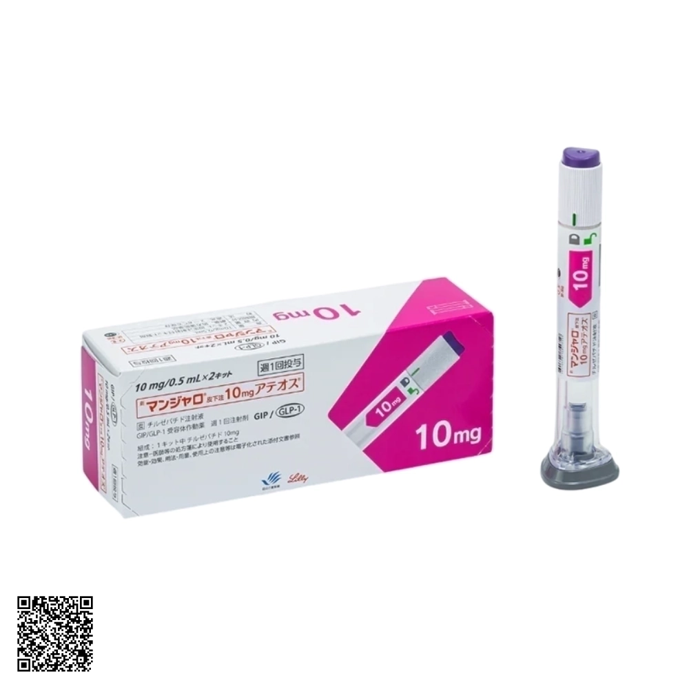 Bút Tiêm Giảm Cân Mounjaro GLP-1 Tirzepatide 10MG Từ Nhật Bản