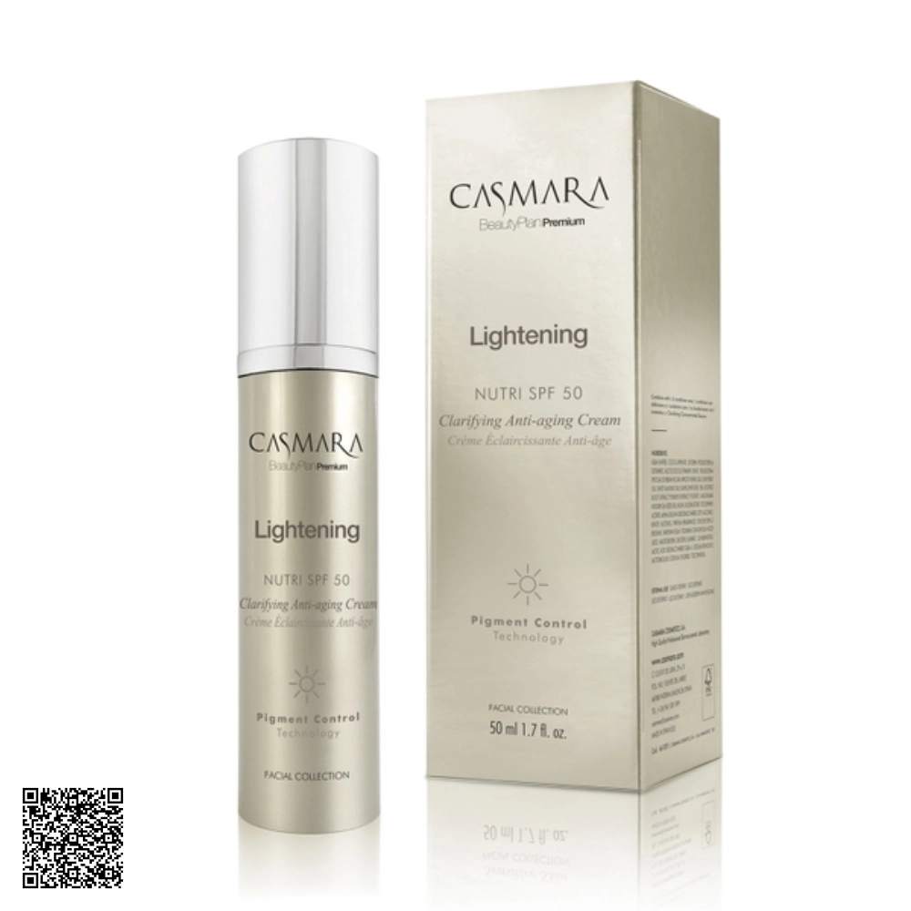 Kem Chống Nắng Casmara Lightening Clarifying Anti-Aging Cream SPF50 Tây Ban Nha 50ml